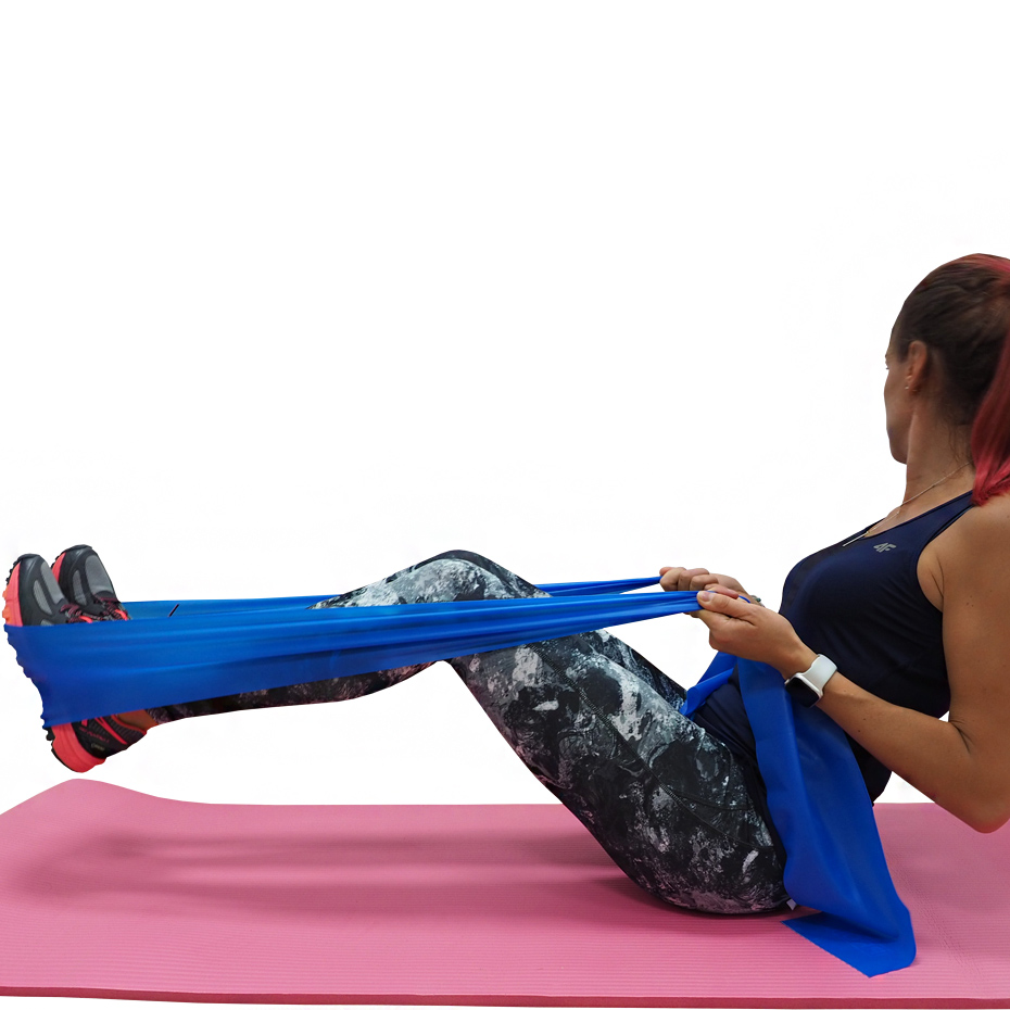 Guma Fitness Profit Long Set 200x15cm 0,35mm; 0,45mm; 0,55mm /3szt/ DK 2227-S - obrazek 3