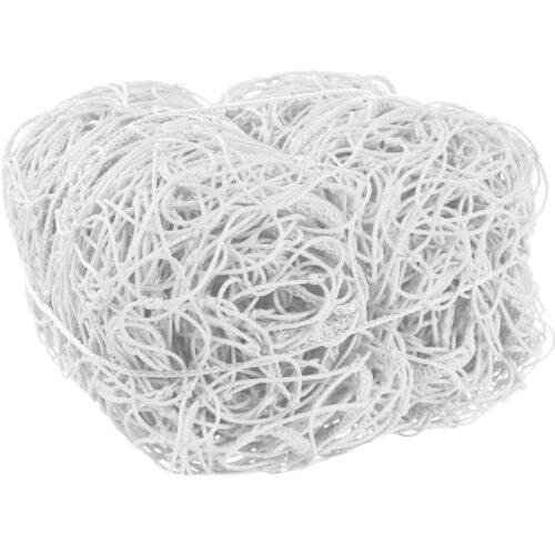 Siatka do piłki nożnej młodzieżowa Netex 5 m x 2m PP 4 biała PN0054