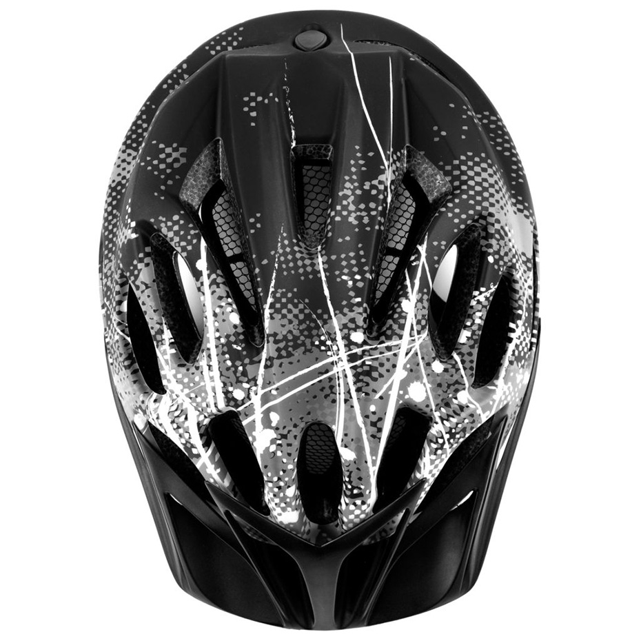 Kask rowerowy Spokey Checkpoint 58-61 cm szaro-czarny 926891 - obrazek 2