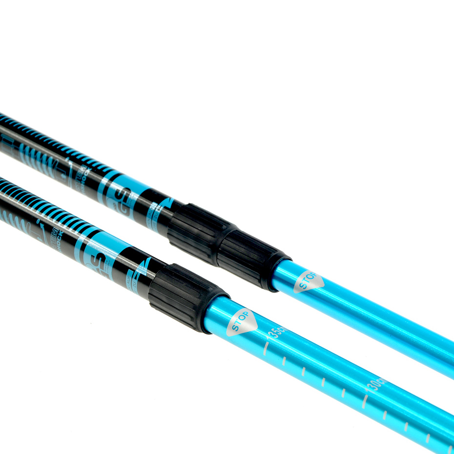 Kijki Nordic Walking Scout Bjorn niebieskie 3cz - obrazek 4