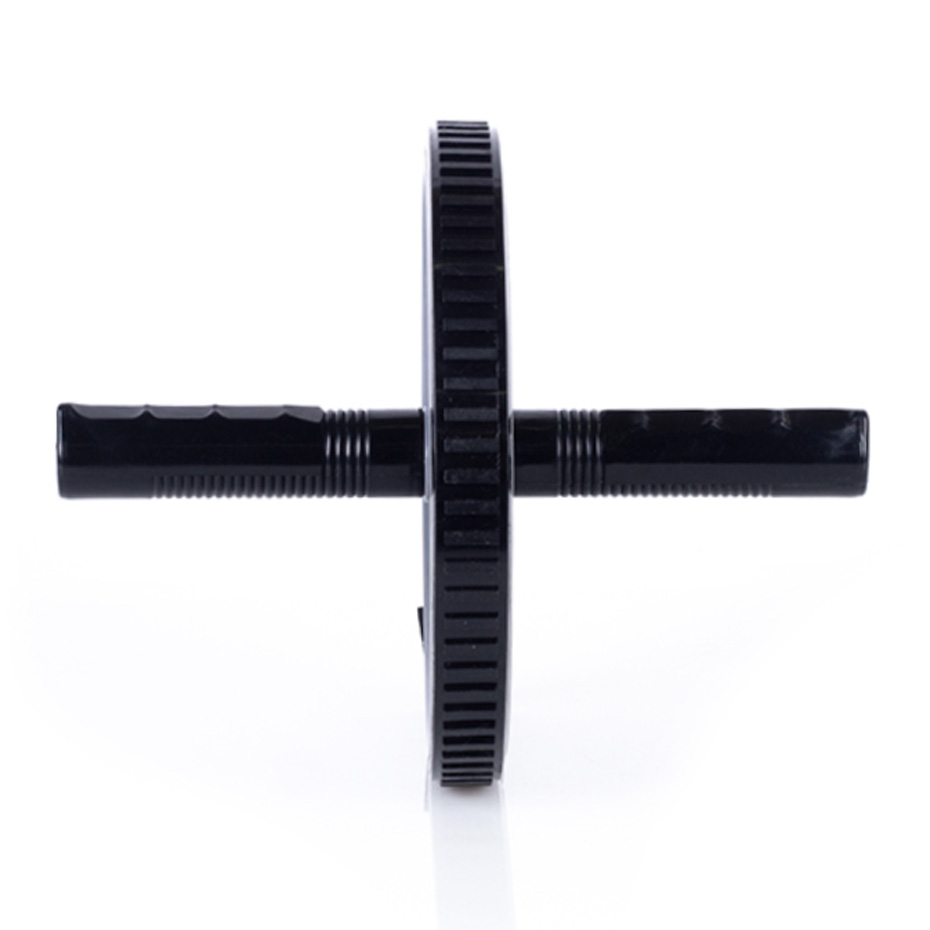 Kółko do ćwiczeń Profit czarno-szare DK 3216 - obrazek 2