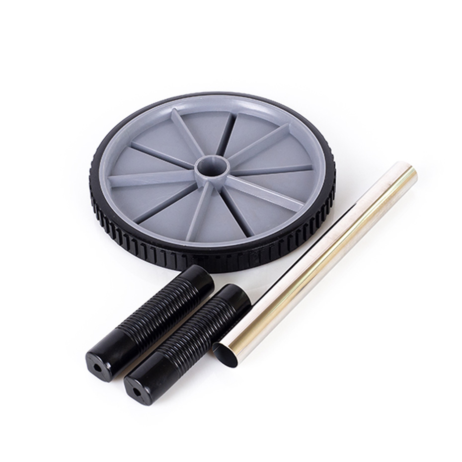 Kółko do ćwiczeń Profit czarno-szare DK 3216 - obrazek 4