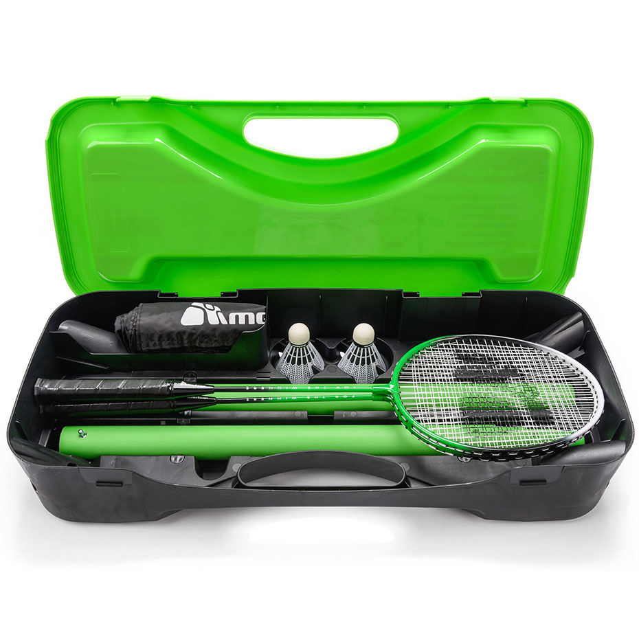 Zestaw do badmintona Meteor 2 rakietki, 2 lotki, siatka 20078 - obrazek 2
