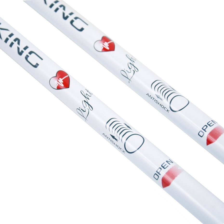 Kijki Nordic Walking Long Life Lite SMJ białe - obrazek 2