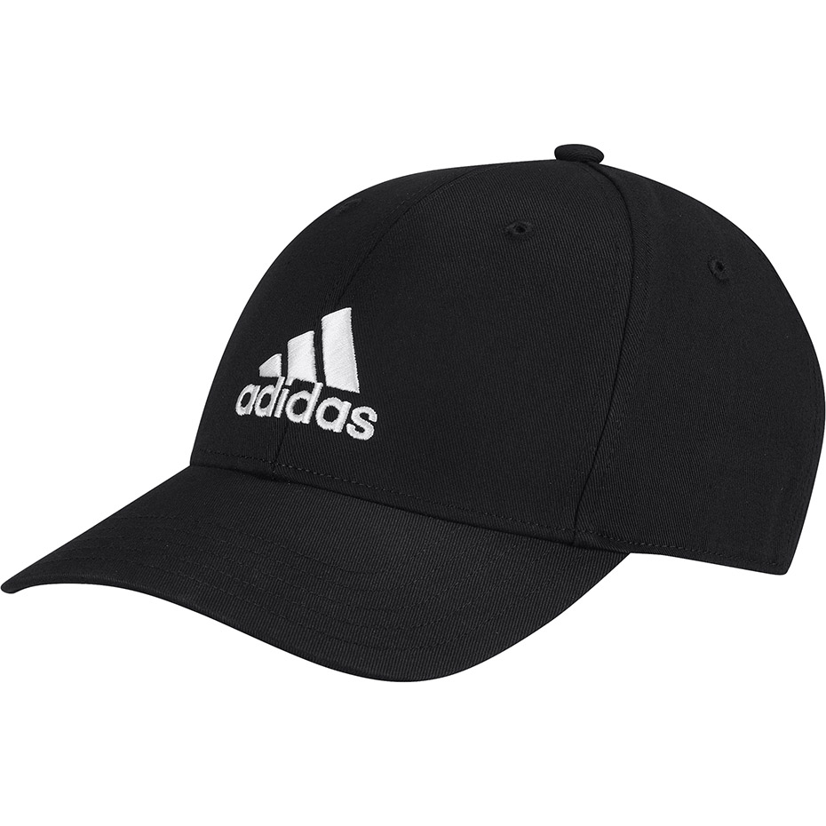 Czapka z daszkiem męska adidas Baseball Cap OSFM czarna FK0891 - obrazek 4