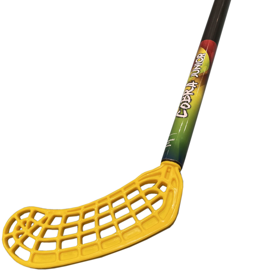 Kij do unihokeja Azetx Cobra Junior HDPE bez owijki 87 cm - obrazek 2