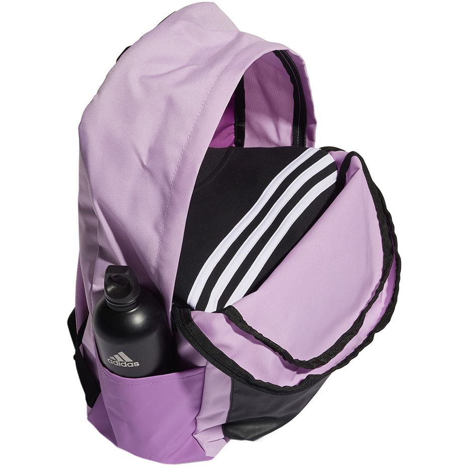 Plecak adidas Classic Badge of Sport 3-Stripes Backpack fioletowy HM9147 - obrazek 4