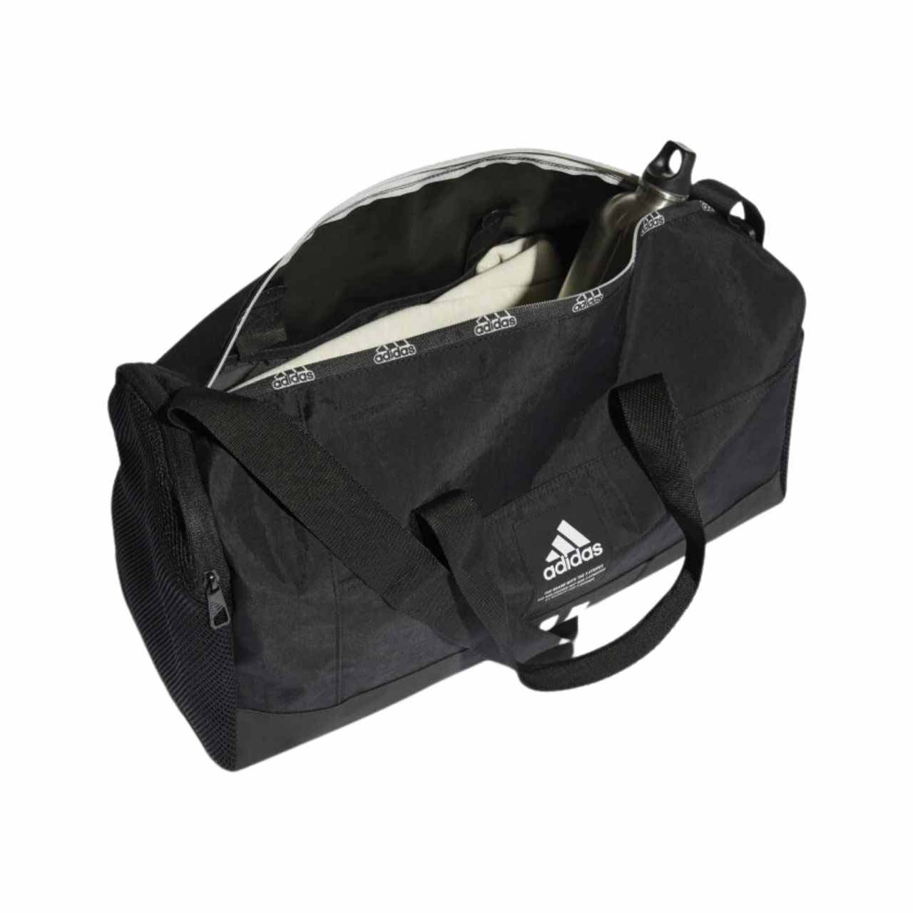 Torba adidas 4ATHLTS Duffel M czarna HC7272 - obrazek 2