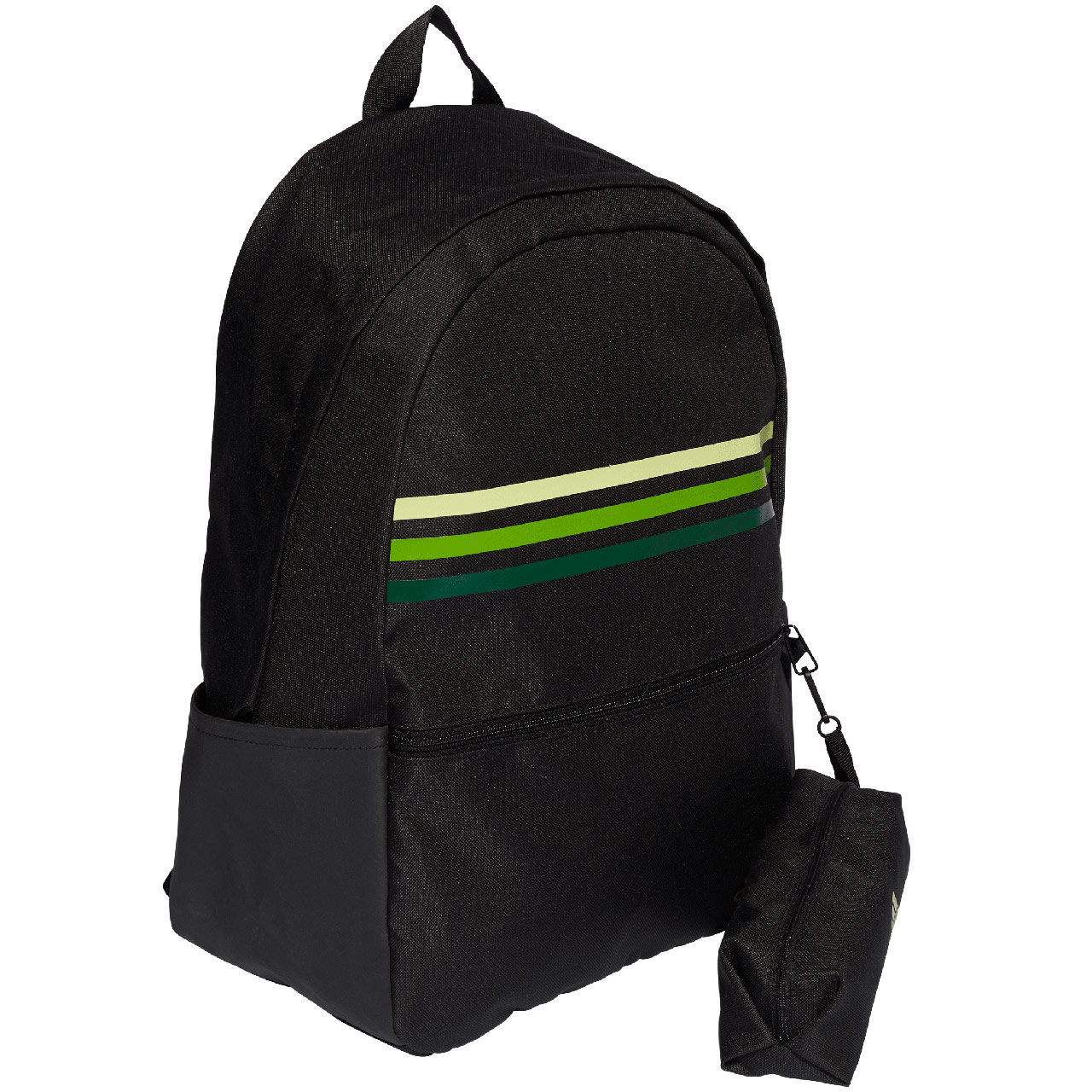 Plecak adidas Classic Horizontal 3-Stripes czarno-zielony HY0743 - obrazek 3