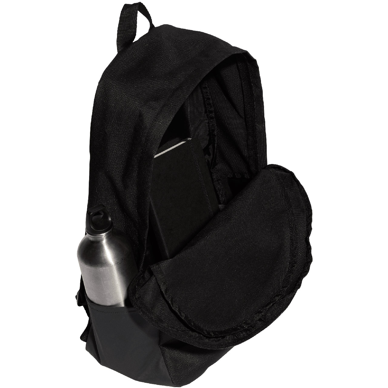 Plecak adidas Classic Horizontal 3-Stripes czarno-zielony HY0743 - obrazek 4