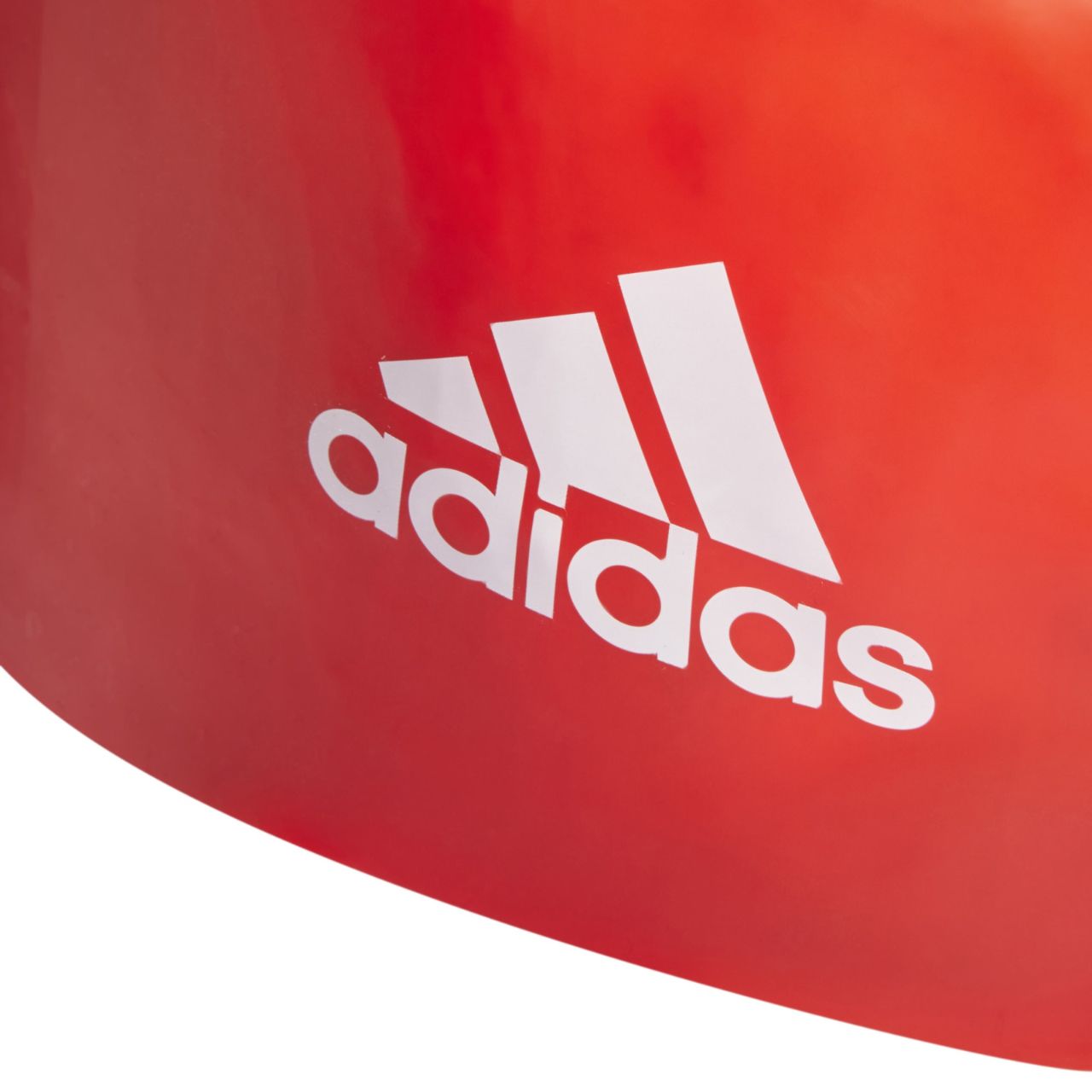 Czepek pływacki dla dzieci adidas 3-Stripes Silicone pomarańczowy HE5081 - obrazek 3