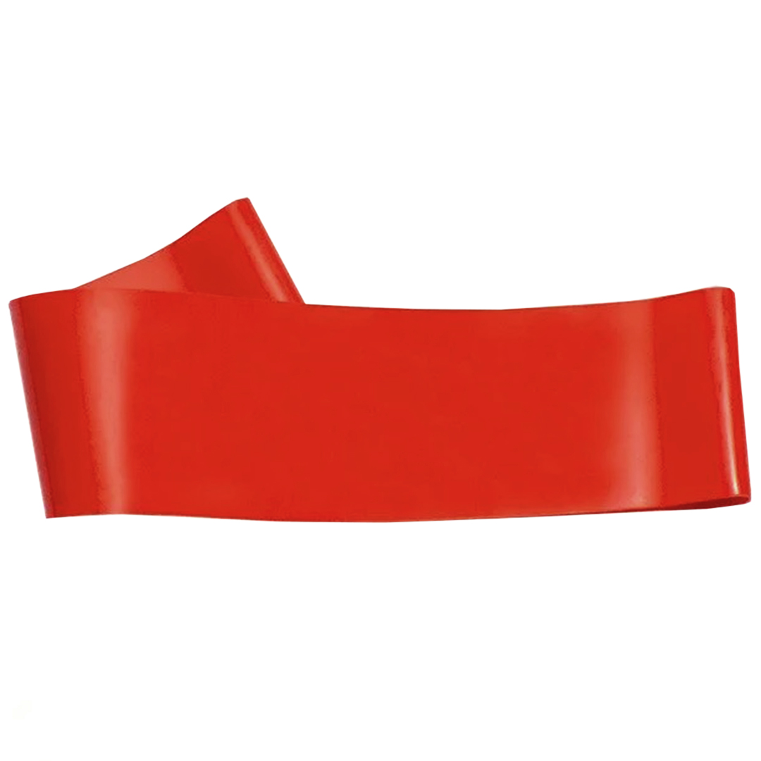 Guma do ćwiczeń Thorn Fit resistance band 500x50x0,95mm medium czerwona - obrazek 3