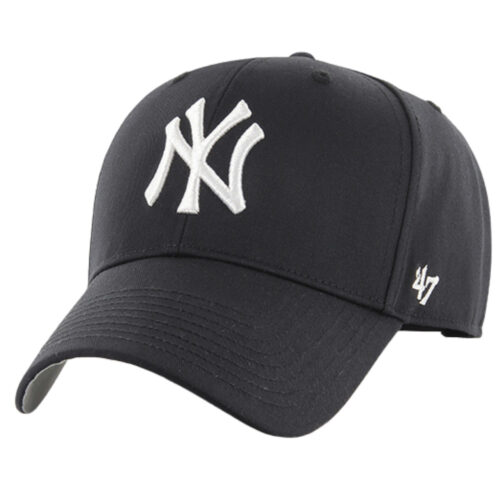 Czapka z daszkiem dla dzieci '47 New York Yankees Raised Basic czarna B-RAC17CTP-BK-KIDS