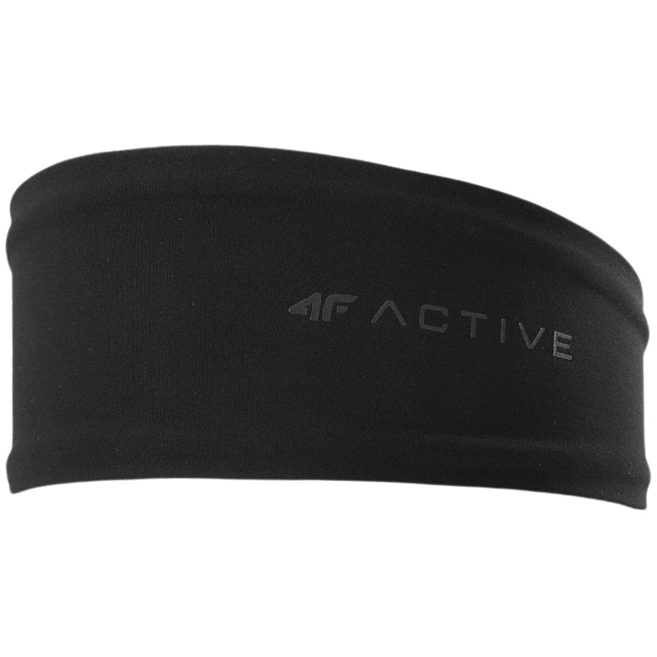 Opaska na głowę 4F F072 głęboka czerń 4FWSS24ABANF072 20S - obrazek 2