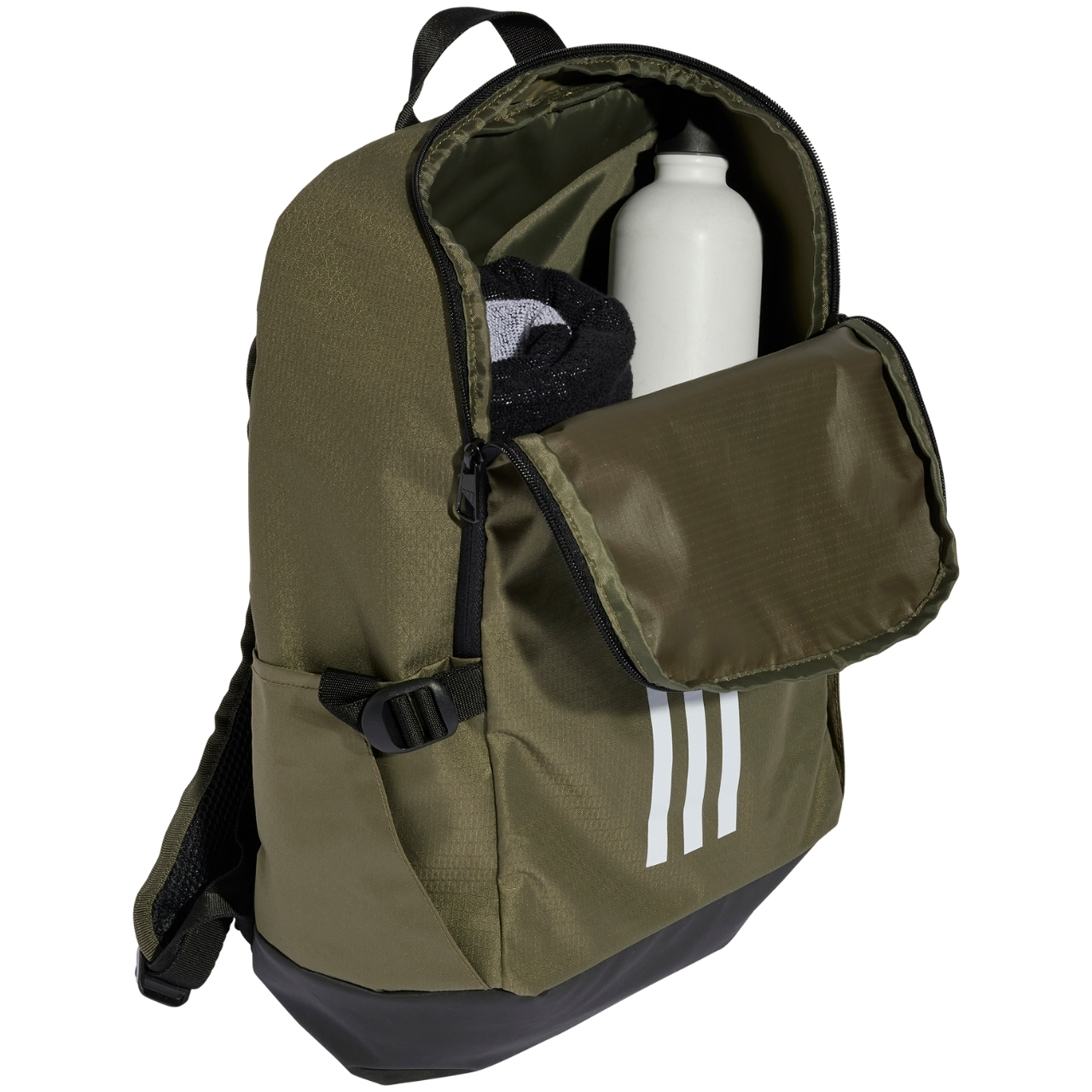 Plecak adidas Essentials 3-Stripes TR BP oliwkowy IZ1909 - obrazek 4