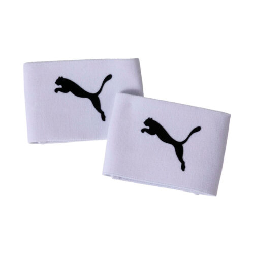 Opaski na getry piłkarskie Puma 2 sztuki białe 50636 01