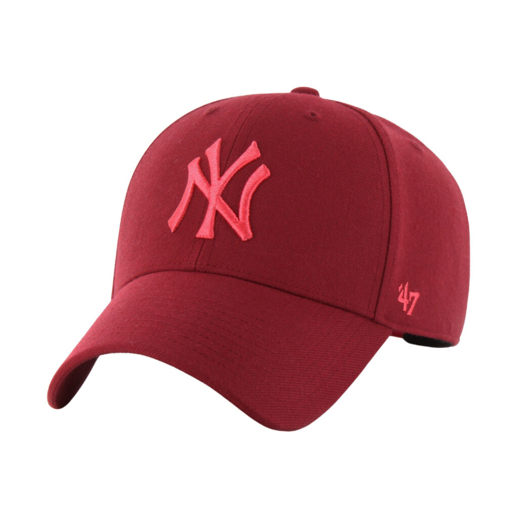 Czapka z daszkiem '47 New York Yankees MVP Snapback czerwona B-MVPSP17WBP-RZD