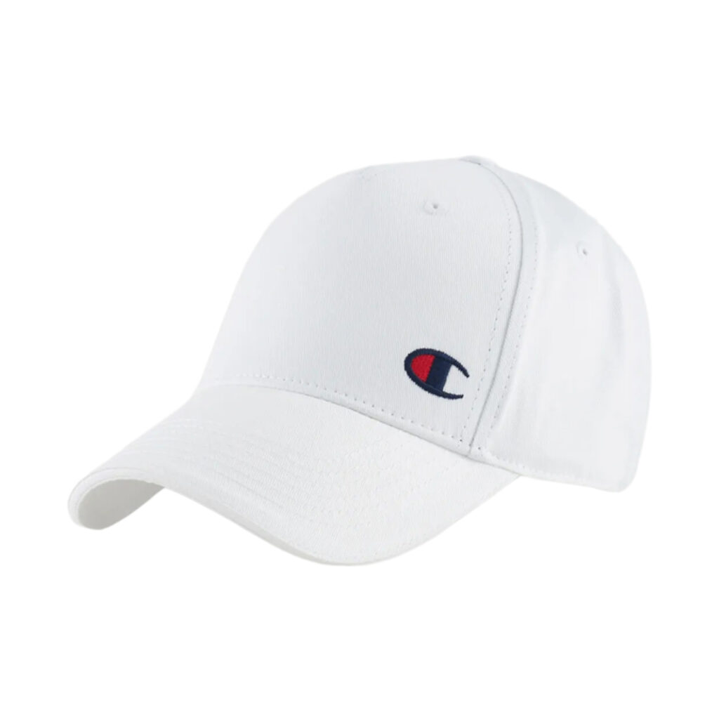 Czapka z daszkiem dla dzieci Champion Baseball biała 805976 WW001
