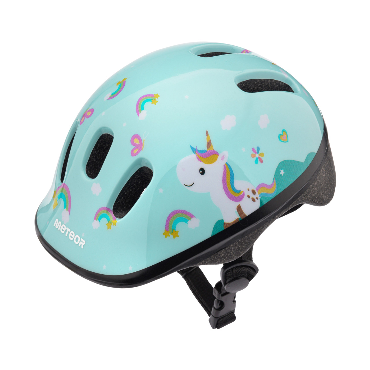 Kask rowerowy Meteor KS06 Pony XS 44-48 cm miętowy 17436