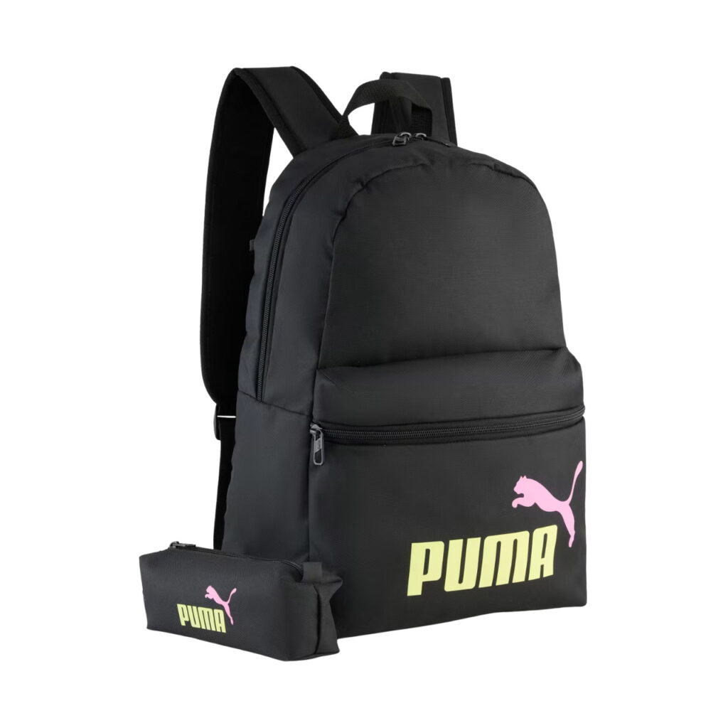 Plecak Puma Phase Set + piórnik czarny 91191 04