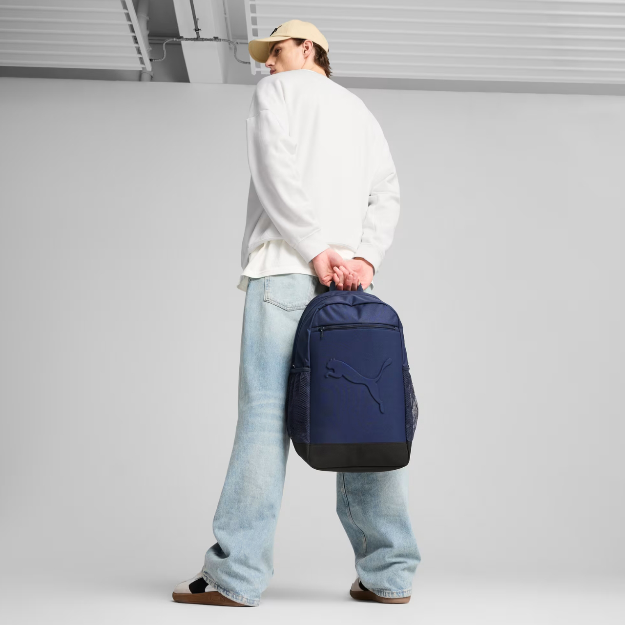 Plecak Puma Buzz granatowy 91153 03 - obrazek 4