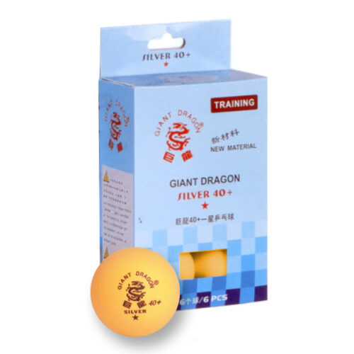 Piłeczki do ping ponga SMJ Silver Star 6 szt pomarańczowa  8341