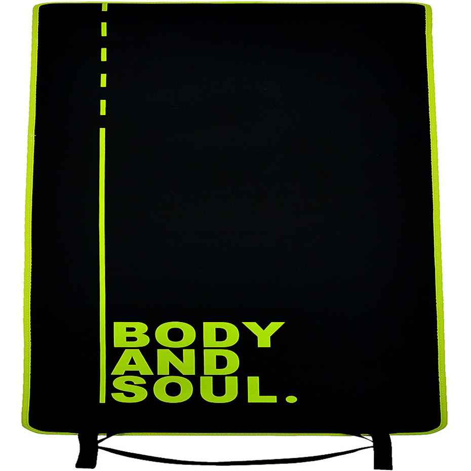 Mata do ćwiczeń Profit Body and Soul 180x60x0,6cm czarna DK 705-N - obrazek 3