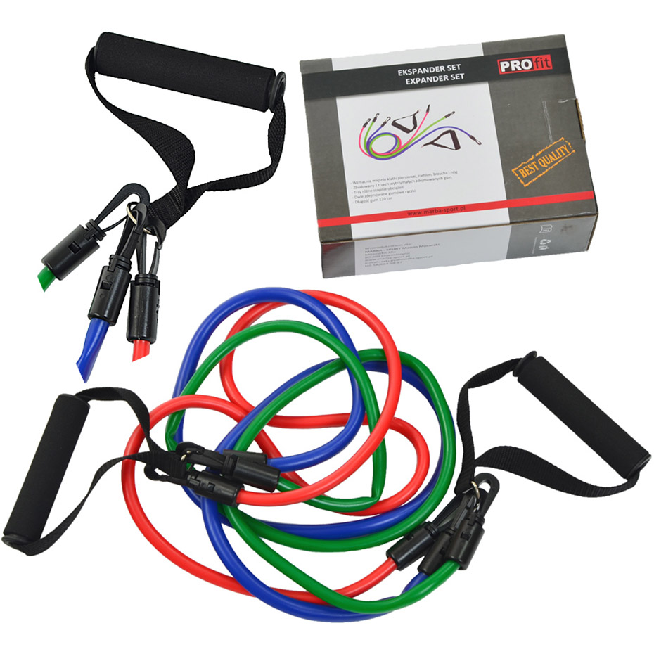 Ekspander gumowy Profit 3-gumy DK 2238 - obrazek 2