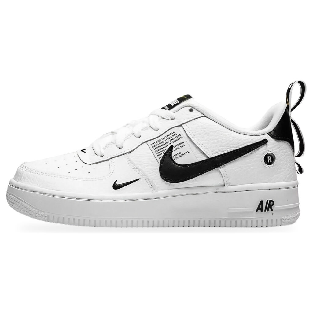 Nike Air Force 1 ’07 LV8 Low Białe AJ7747-100 Skórzane sneakersy
