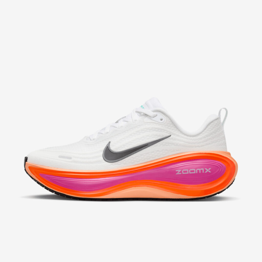 Buty Nike Vomero Plus HV8154-104 Biało-Pomarańczowe