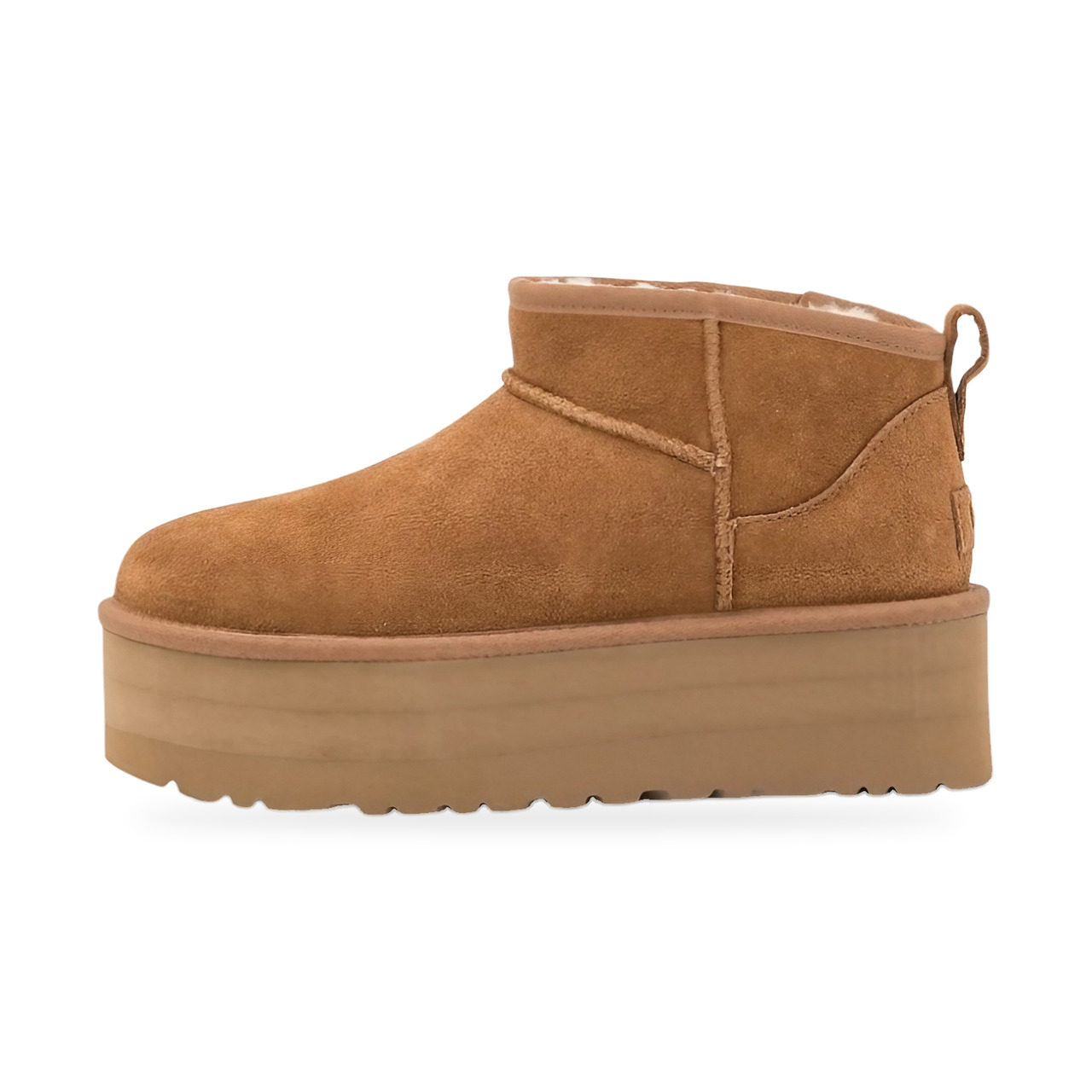 UGG Ultra Mini Platform Chestnut Damskie buty na platformie 1135092-Che