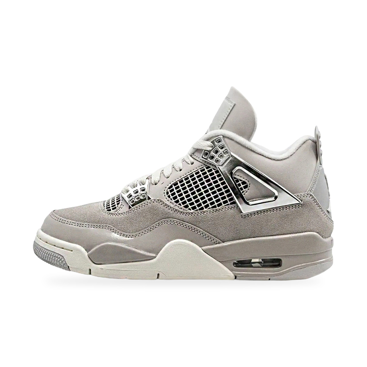 Air Jordan 4 Retro Frozen Moments AQ9129-001 Beżowo-szare zamszowe sneakersy