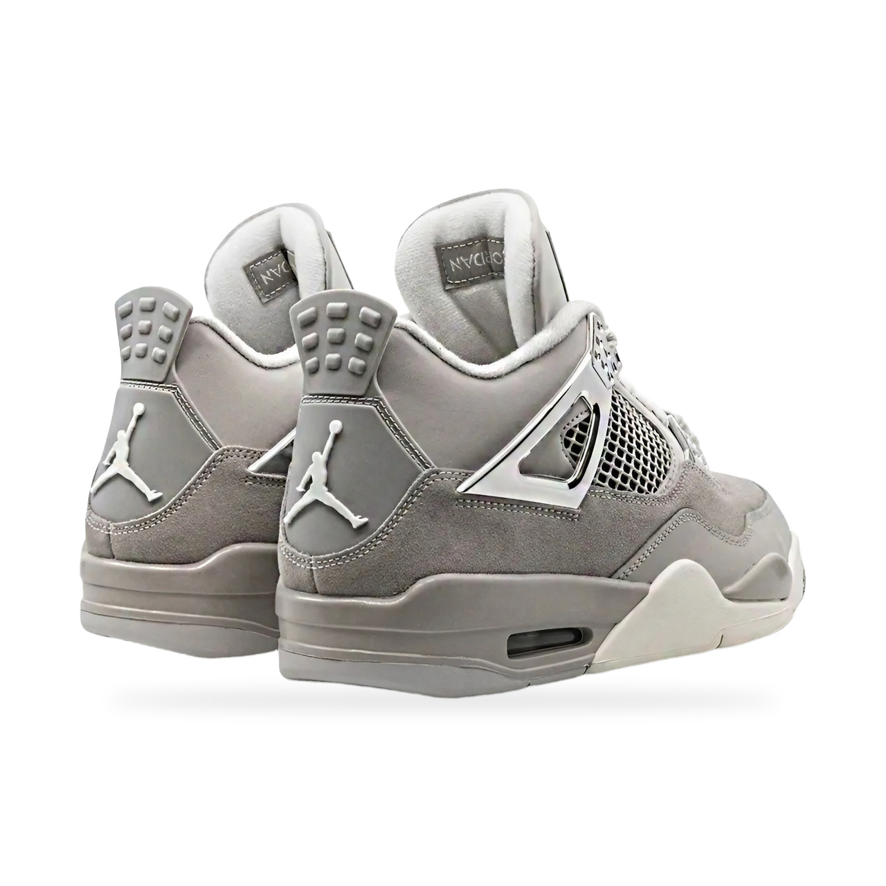 Air Jordan 4 Retro Frozen Moments AQ9129-001 Beżowo-szare zamszowe sneakersy