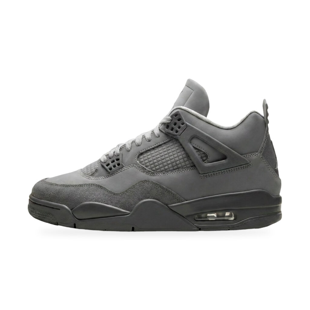 Air Jordan 4 Retro SE Wet Cement FQ7928-001 Szare nubukowe sneakersy