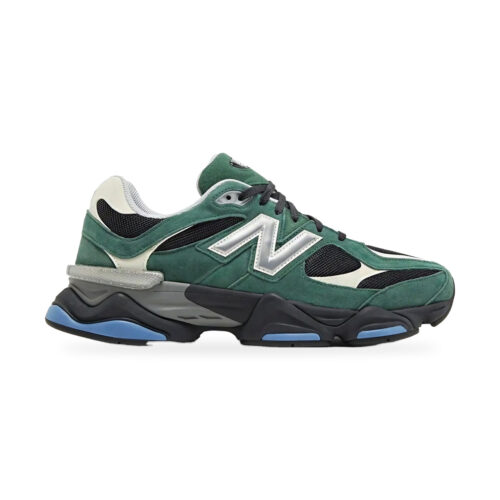 New Balance 9060 Team Forest Green U9060VRA Zielone zamszowe sneakersy