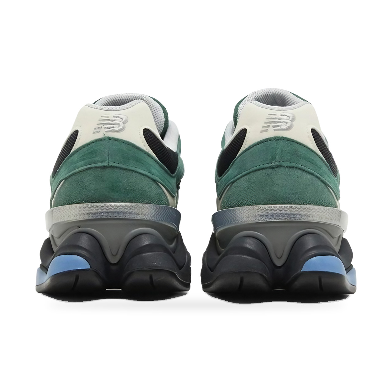 New Balance 9060 Team Forest Green U9060VRA Zielone zamszowe sneakersy