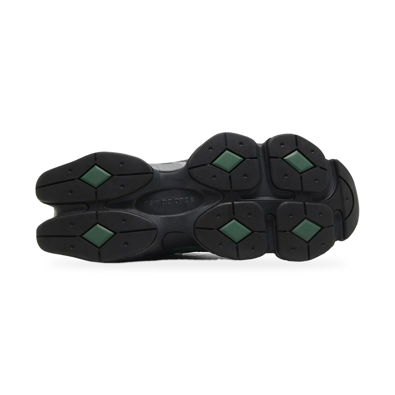 New Balance 9060 Team Forest Green U9060VRA Zielone zamszowe sneakersy